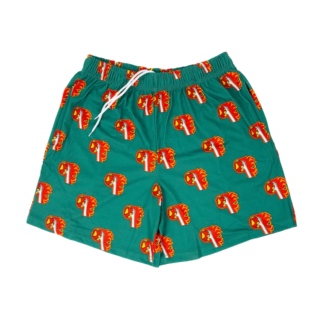 Flamerunner Repeater Mesh Short