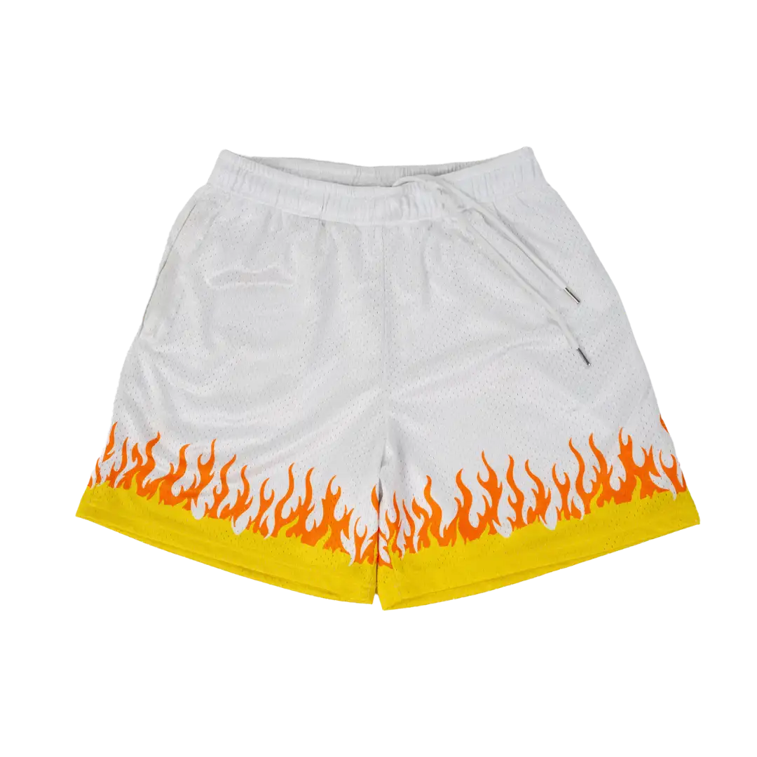 Flames Mesh Short