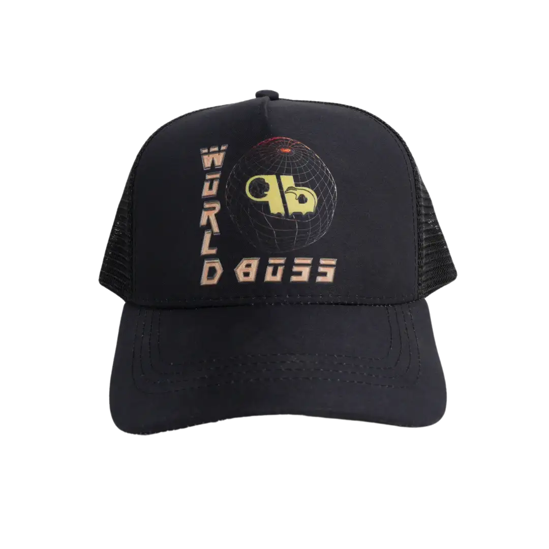 @darkgrapes World Boss Trucker Hat
