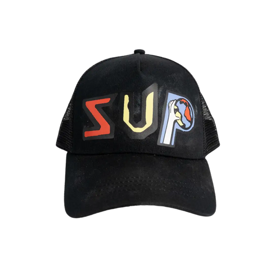 SUP Trucker Hat Super American + QUAKER BOY